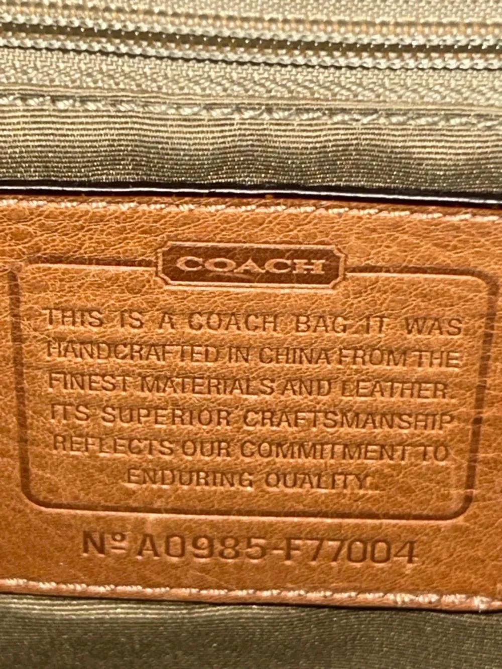 EUC Coach Hudson Laptop/Messenger Bag